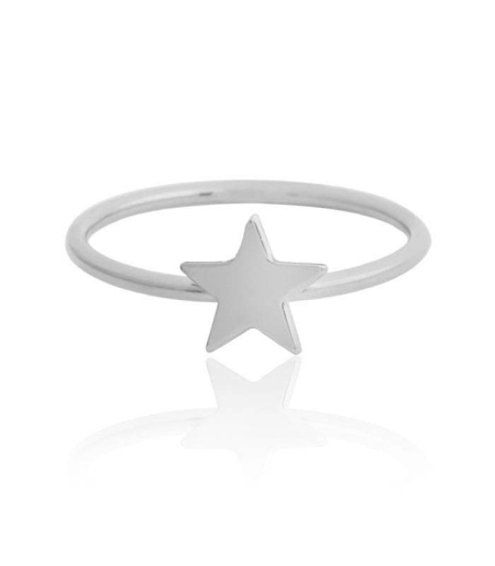 Anillo plata de ley Estrella