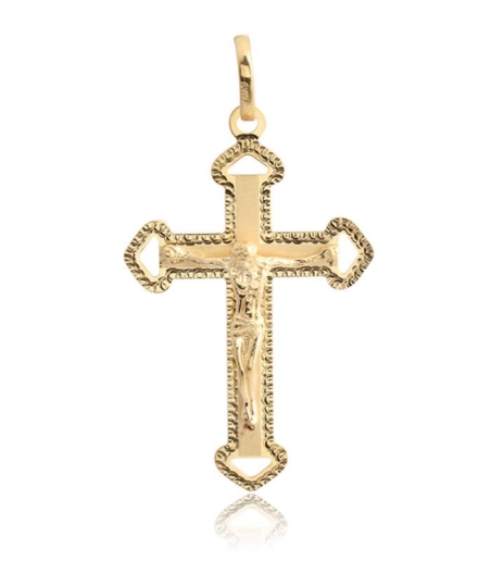 Colgante cruz Oro 18k