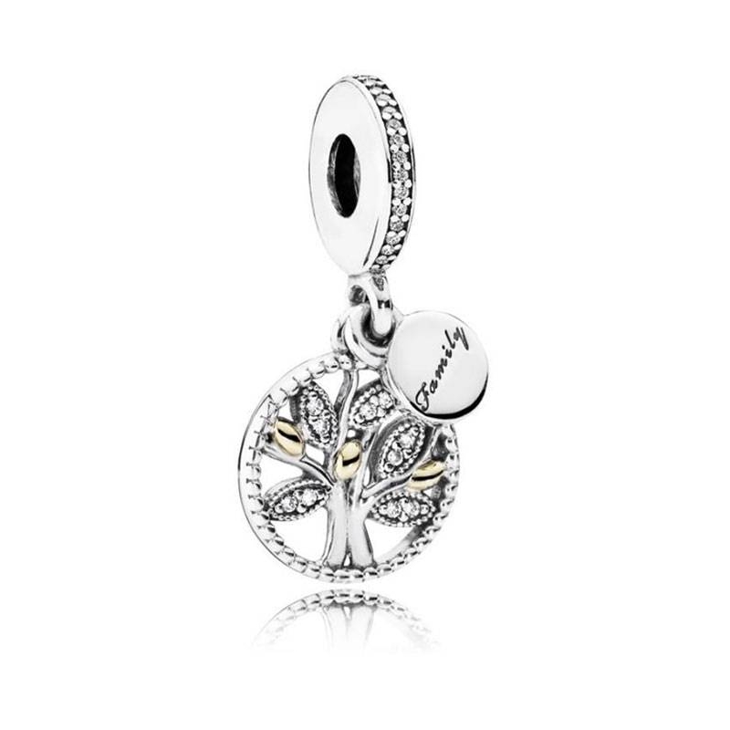 Charm colgante Árbol Familiar  791728CZ