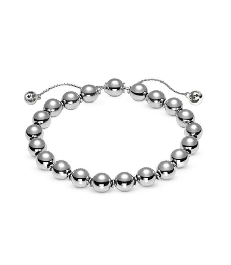 Pulsera Gucci cuentas plata