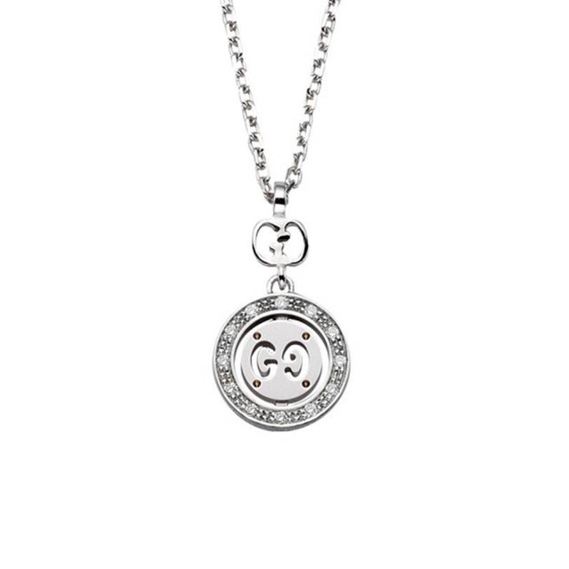 Colgante Gucci Icon Twirl Oro 18k y Diamante Colgante Gucci Icon Twirl Oro 18k y Diamante