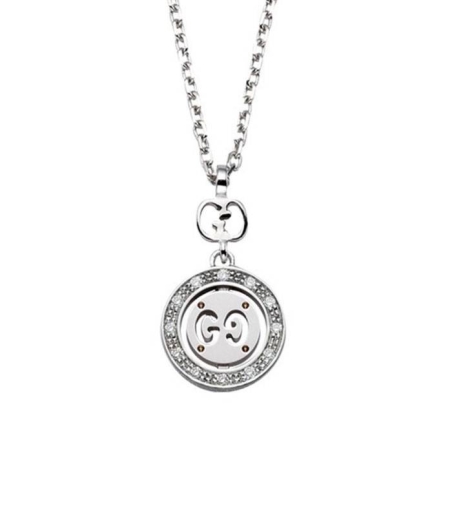 Colgante Gucci Icon Twirl Oro 18k y Diamante