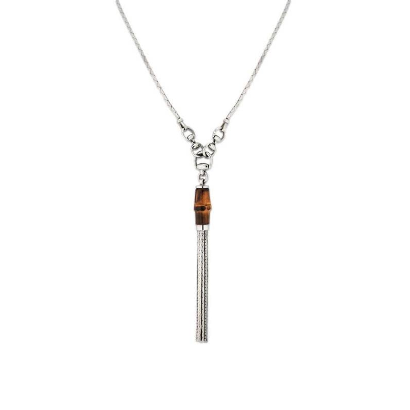 Colgante Gucci Bamboo plata Colgante Gucci Bamboo plata
