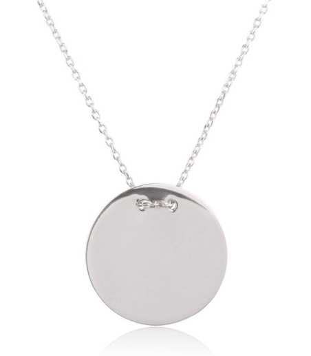Colgante de Plata Redondo