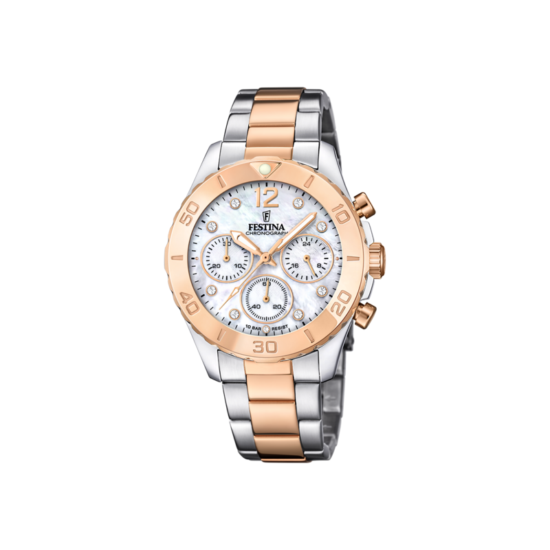 RELOJ FESTINA BICOLOR ROSA F20605/1