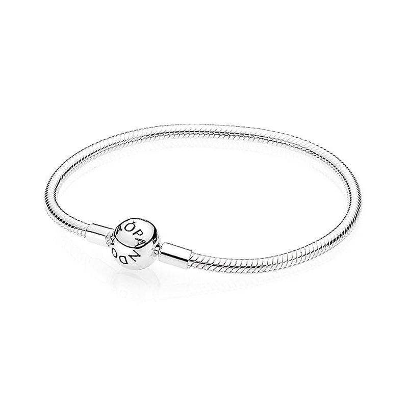 Pulsera Moments en plata de sin roscas para charms