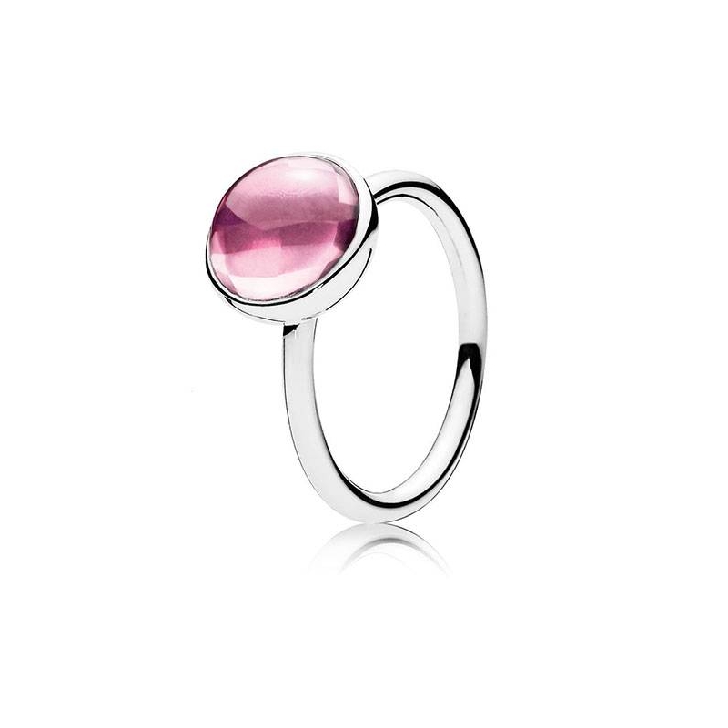 Anillo Gota Poética rosa 190982PCZ