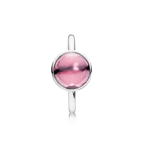 Anillo Gota Poética rosa 190982PCZ