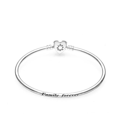 Pulsera Pandora rígida "Family Forever" 590729CZ