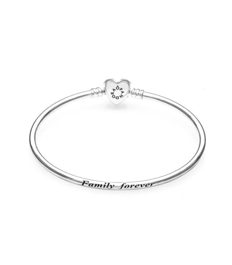 Pulsera Pandora rígida "Family Forever" 590729CZ