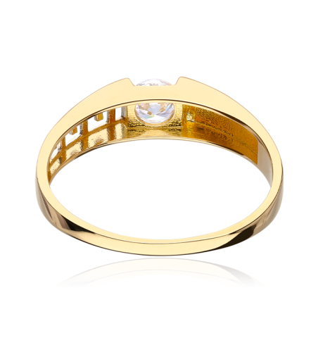 SOLITARIO "GRECCA" ORO 18K CIRCONITA