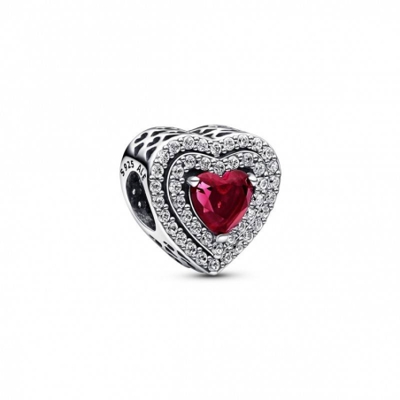 CHARM PANDORA CORAZÓN ROJO 799218C02