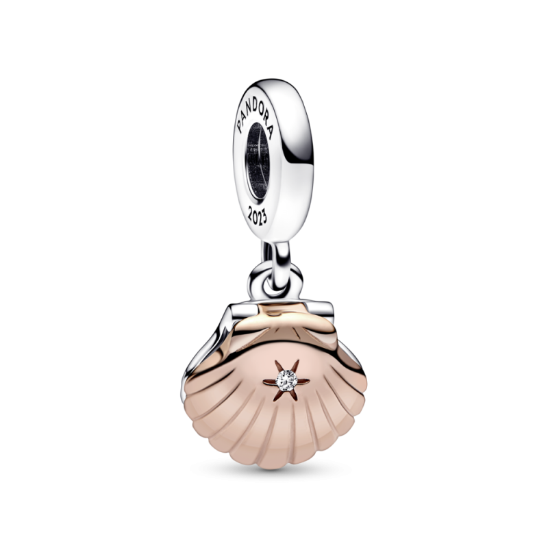 CHARM PANDORA CONCHA DE MAR & PERLA CULTIVADA 782449C01