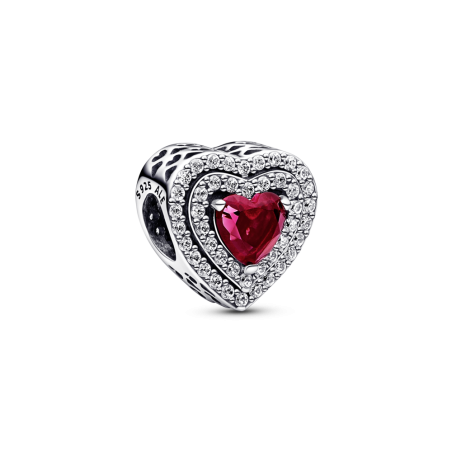 CHARM PANDORA CORAZÓN ROJO 799218C02