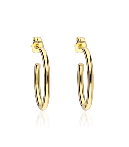 PENDIENTES ARO "BARI" ORO 18K