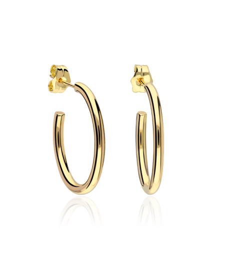 PENDIENTES ARO "BARI" ORO 18K