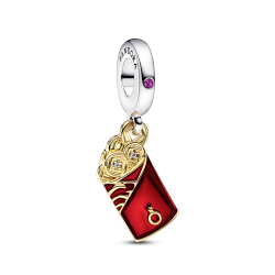 CHARM PANDORA COLGANTE SOBRE ROJO DOS TONOS 762470C01