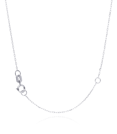Gargantilla Oro 18k, zafiro y diamantes 0.02cts "Barile"