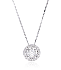 GARGANTILLA "BERCETO" DIAMANTES 0.15 CTS