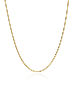 CADENA "ANETTA" ORO 18K COLA DE RATÓN 45 CM