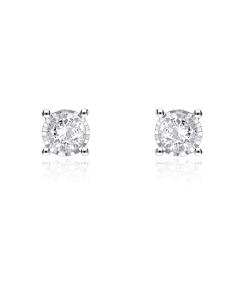 PENDIENTES "BERGANTINO" DIAMANTES 0.30 CTS