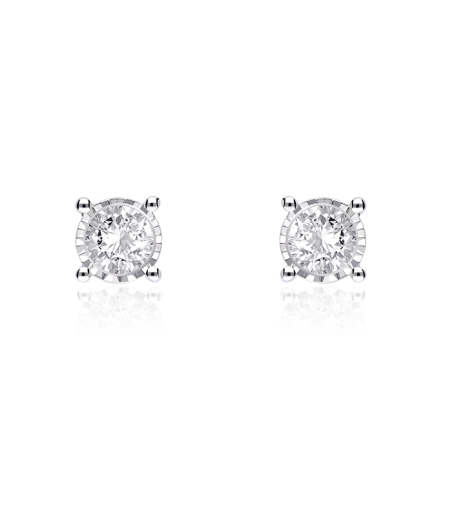 PENDIENTES "BERGANTINO" DIAMANTES 0.30 CTS