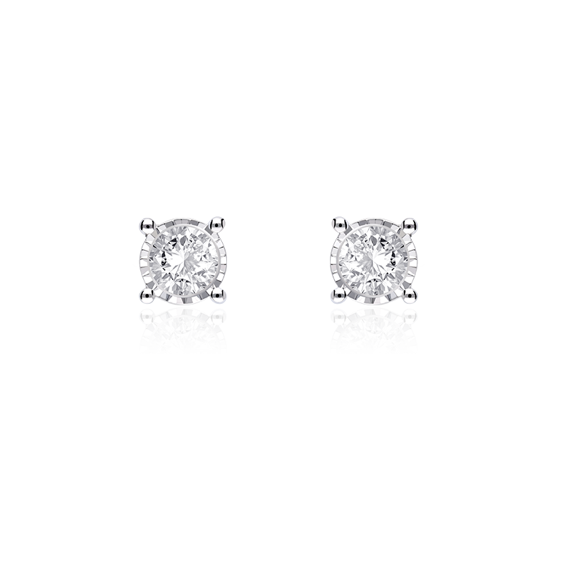 PENDIENTES "BERGANTINO" DIAMANTES 0.22 CTS