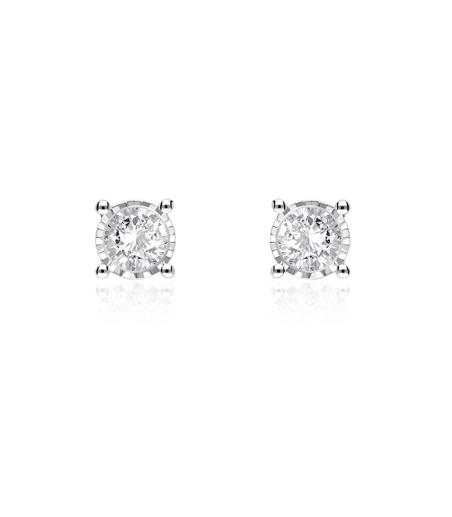 PENDIENTES "BERGANTINO" DIAMANTES 0.22 CTS