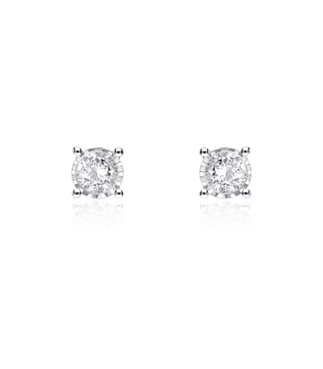 PENDIENTES "BERGANTINO" DIAMANTES 0.18 CTS