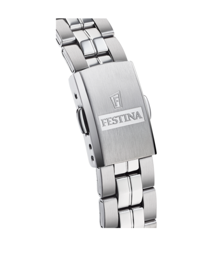 RELOJ FESTINA CLASSICS BLANCO CORREA DE ACERO MUJER F20438/1