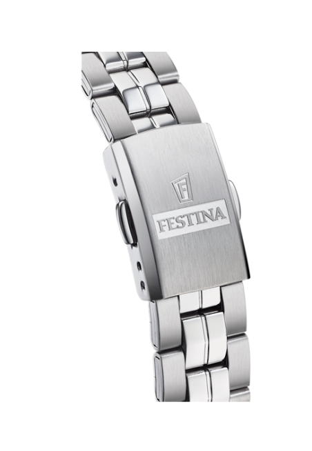 RELOJ FESTINA CLASSICS BLANCO CORREA DE ACERO MUJER F20438/4