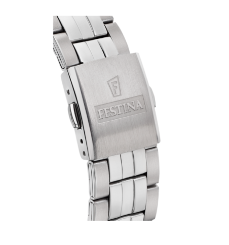 RELOJ FESTINA CLASSICS BLANCO CORREA DE ACERO HOMBRE F20425/1