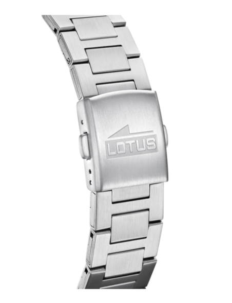 RELOJ LOTUS FREEDOM GRIS PLATA CORREA ACERO HOMBRE 18835/1