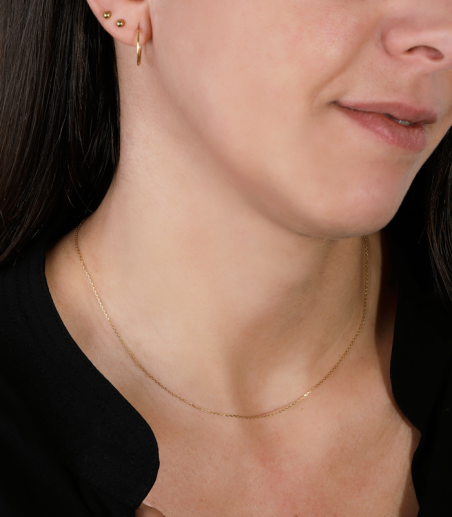 Cadena Oro 18k 40cm "Babbia"