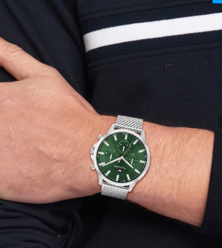 RELOJ TOMMY HILFIGER ACERO VERDE 1710499