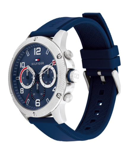 RELOJ TOMMY HILFIGER BLAZE CORREA CAUCHO AZUL 1792027