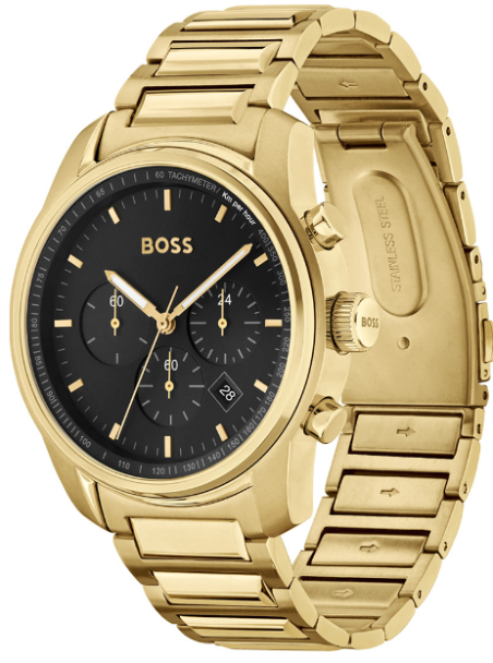 RELOJ HUGO BOSS TRACE ACERO DORADO 1514006