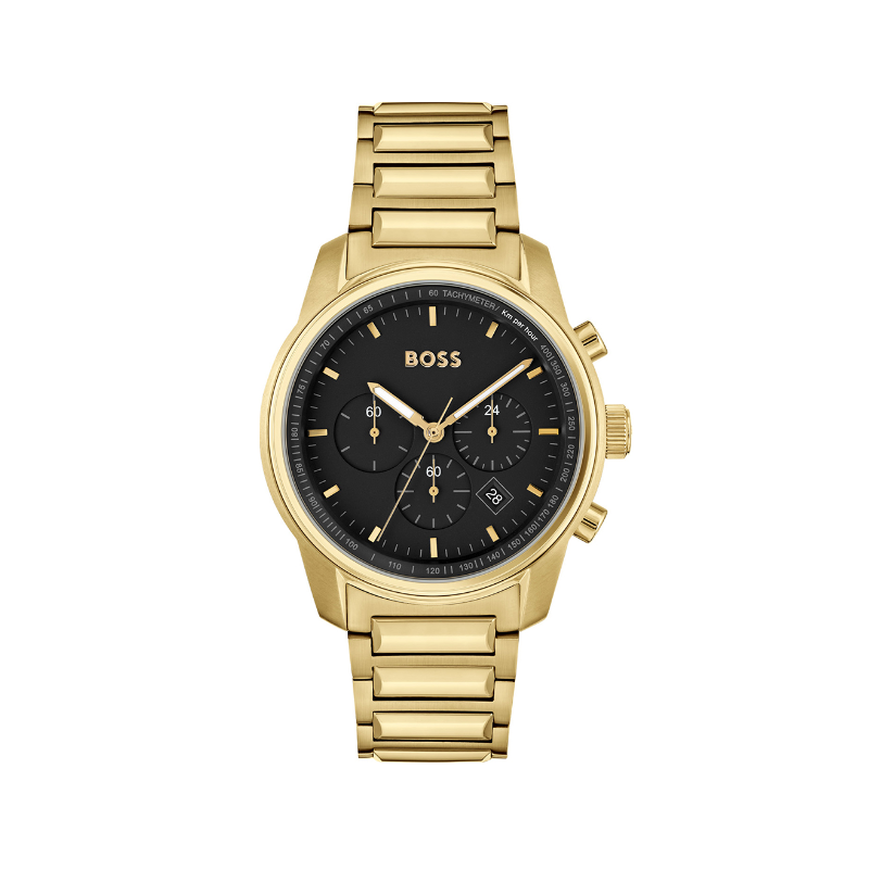 RELOJ HUGO BOSS TRACE ACERO DORADO 1514006