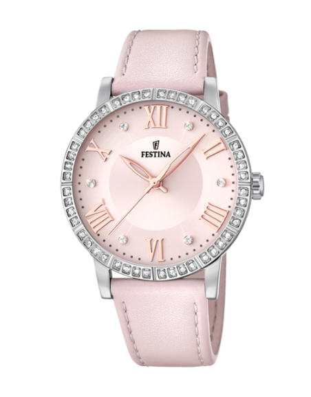 RELOJ FESTINA BOYFRIEND ROSA CORREA DE PIEL MUJER F20412/2