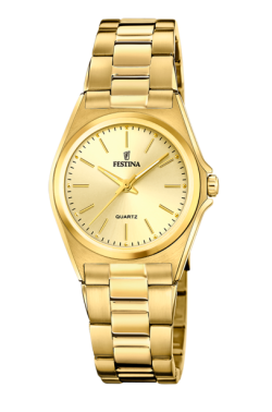 RELOJ FESTINA ACERO CLASICO CHAMPAN CORREA ACERO MUJER F20557/3