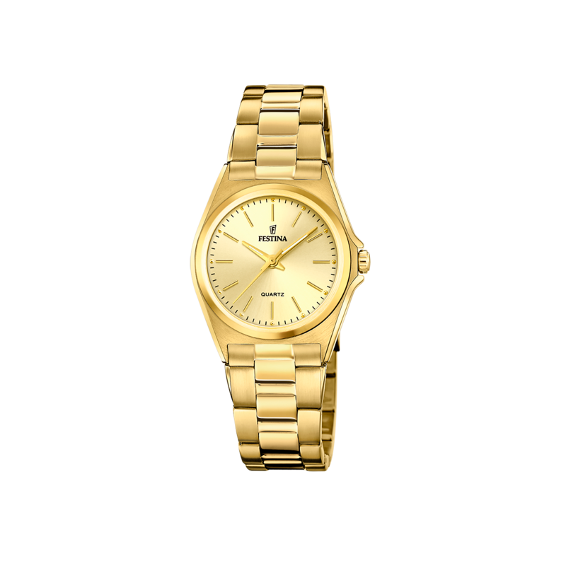 RELOJ FESTINA ACERO CLASICO CHAMPAN CORREA ACERO MUJER F20557/3