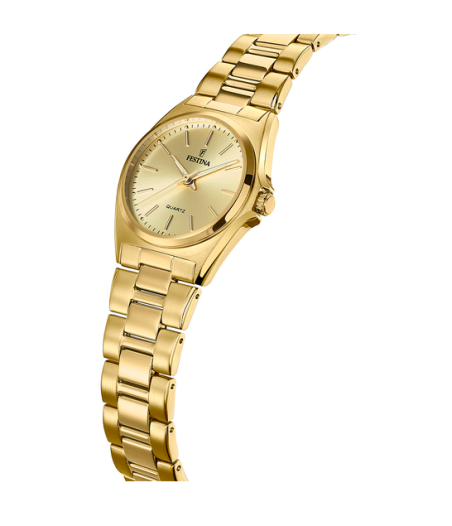 RELOJ FESTINA ACERO CLASICO CHAMPAN CORREA ACERO MUJER F20557/3