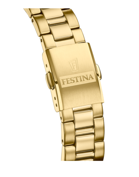 RELOJ FESTINA ACERO CLASICO CHAMPAN CORREA ACERO MUJER F20557/3