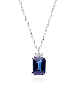 GARGANTILLA "BIELLA" ZAFIRO Y DIAMANTES