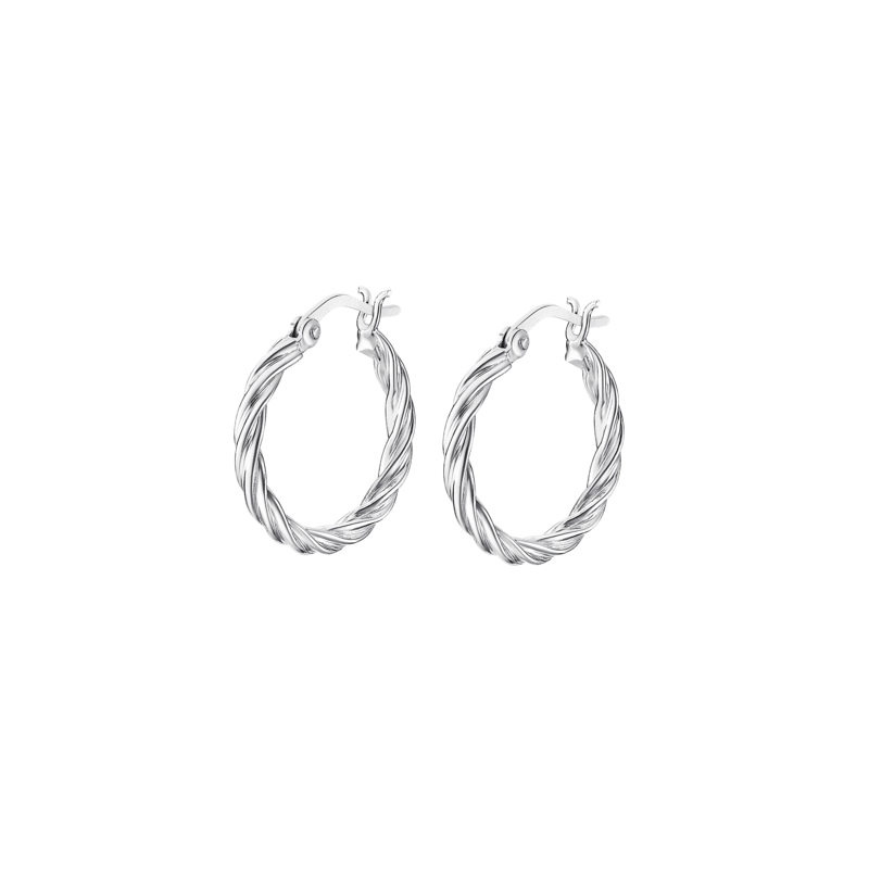 PENDIENTES AROS LOTUS SILVER PLATA MUJER LP3278-4/1