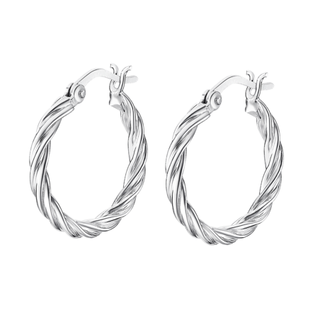 PENDIENTES AROS LOTUS SILVER PLATA MUJER LP3278-4/1