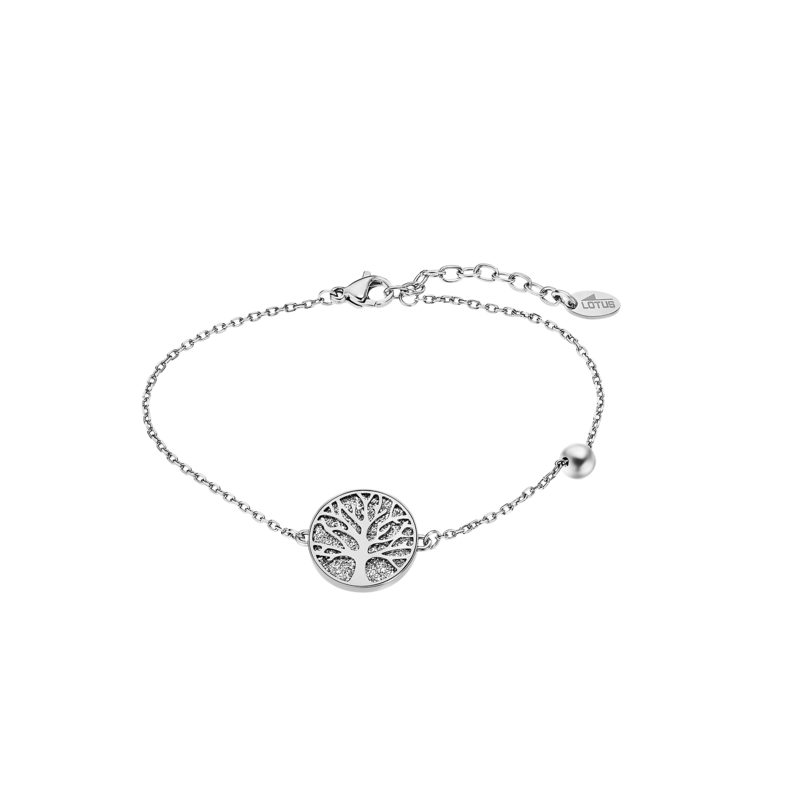 PULSERA ÁRBOL DE LA VIDA LOTUS STYLE ACERO MUJER LS2225-2/1