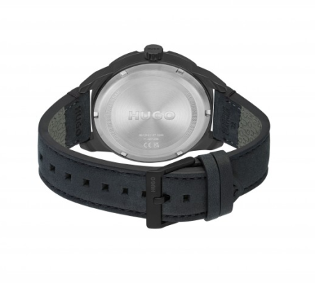 RELOJ HUGO BOSS HOMBRE GRIP PIEL NEGRO 1530275