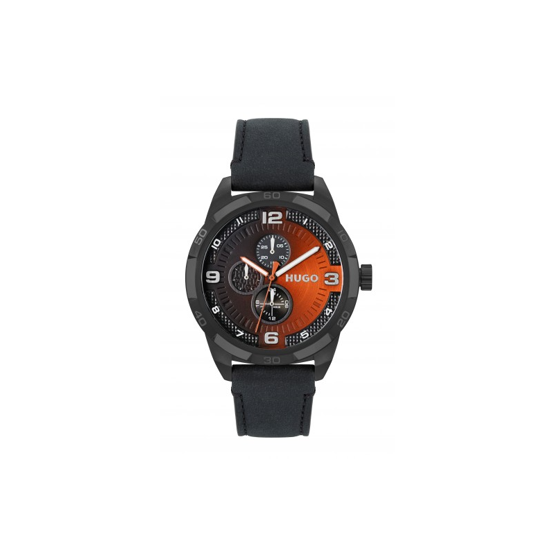 RELOJ HUGO BOSS HOMBRE GRIP PIEL NEGRO 1530275