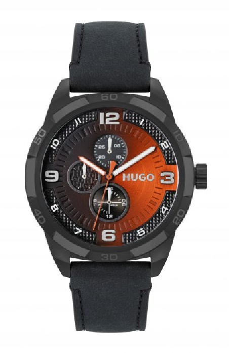 RELOJ HUGO BOSS HOMBRE GRIP PIEL NEGRO 1530275